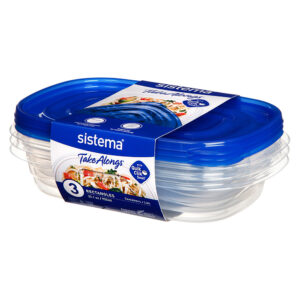 Food Savers 950ml Rectangle 3 Pk