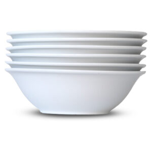 Cereal Bowl Pl Wh Ceramic 17cm 6pk
